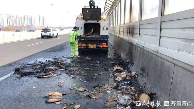 圆桌对话聚焦“高架路保洁”济南高架路撒漏应急处置有了新办法(图2)