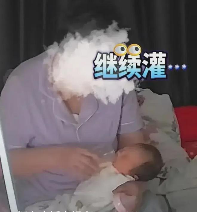 愤怒！月嫂利用宝妈上厕所时间强行给婴儿灌奶婴儿才9天！jbo竞博app官网(图7)